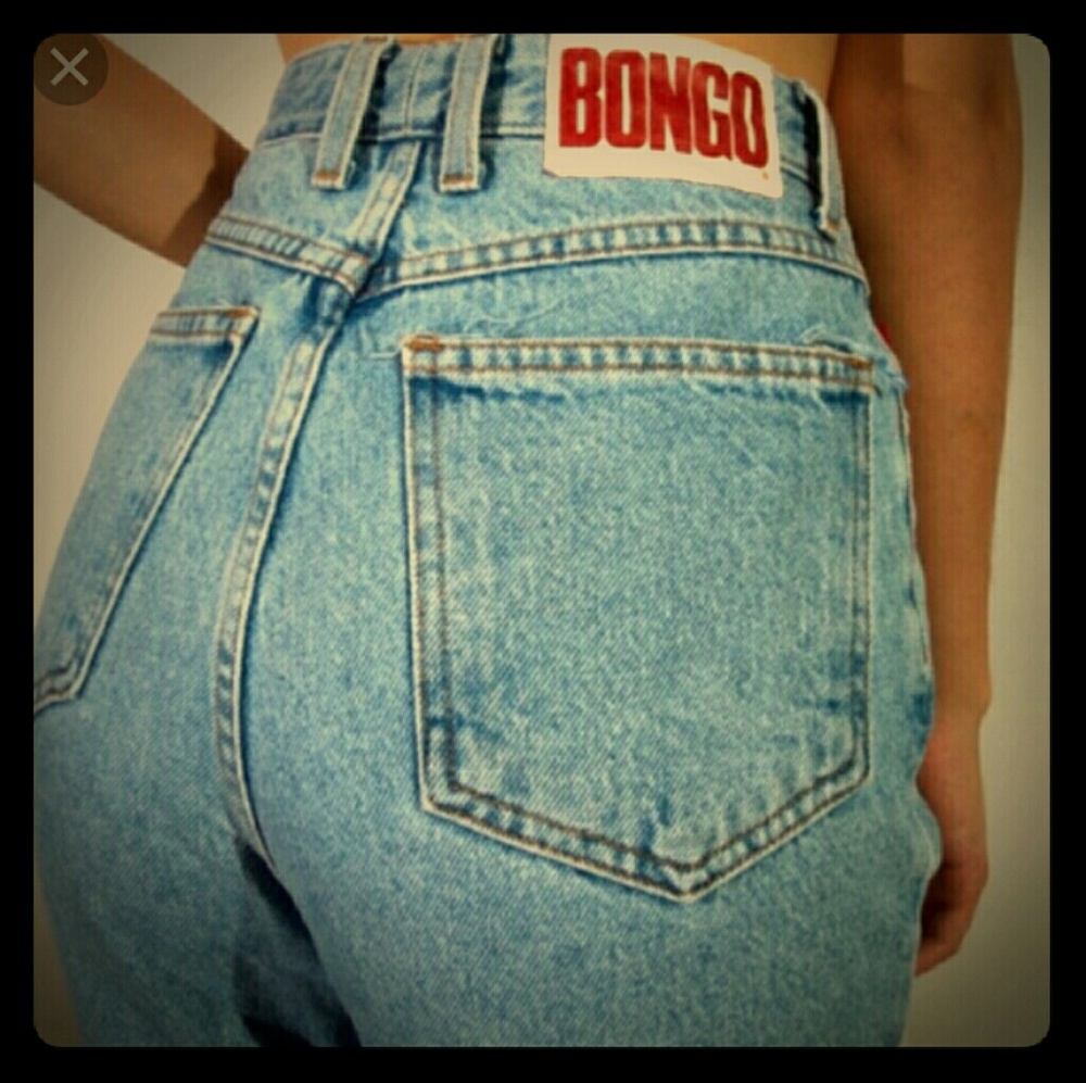 Vintage 80s Mom Fit Bongo. Sale ends tomorrow